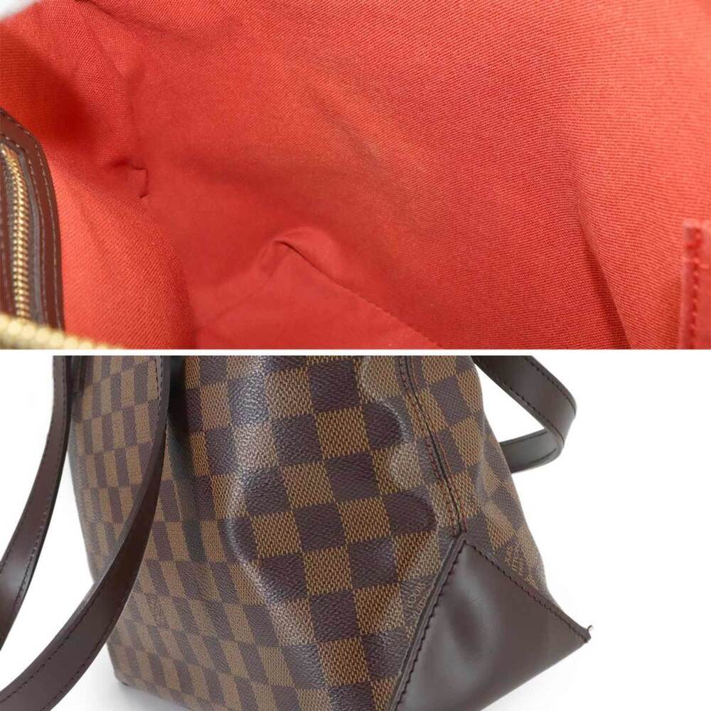LOUIS VUITTON Authentic Brown Damier Piano Tote Bag - Picture 8 of 10